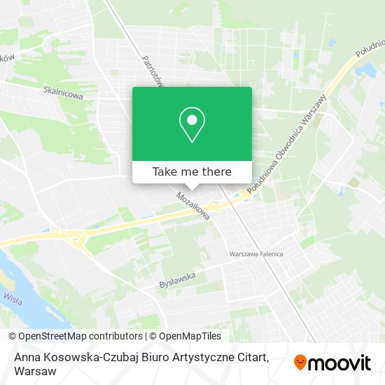 Anna Kosowska-Czubaj Biuro Artystyczne Citart map