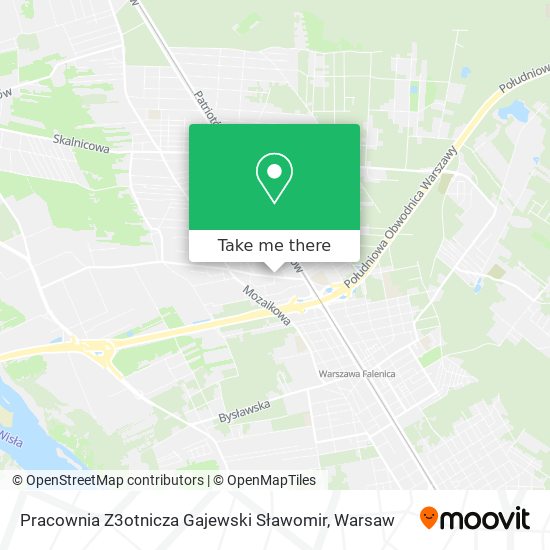 Pracownia Z3otnicza Gajewski Sławomir map