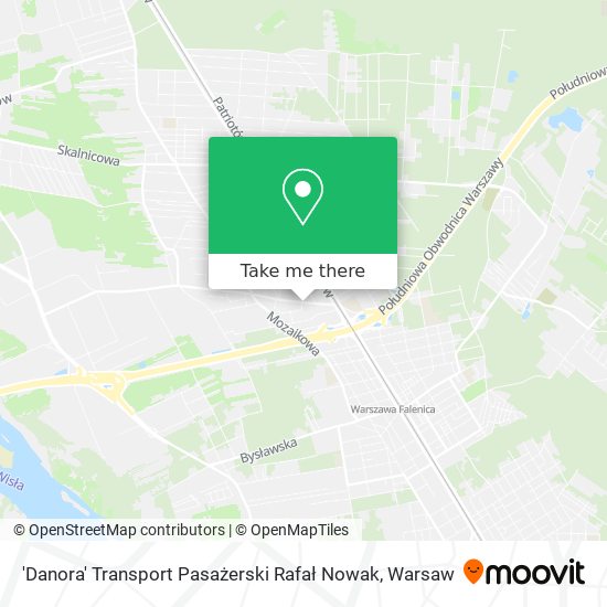 'Danora' Transport Pasażerski Rafał Nowak map