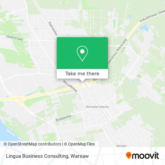 Lingua Business Consulting map