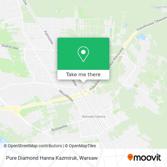 Pure Diamond Hanna Kazmiruk map