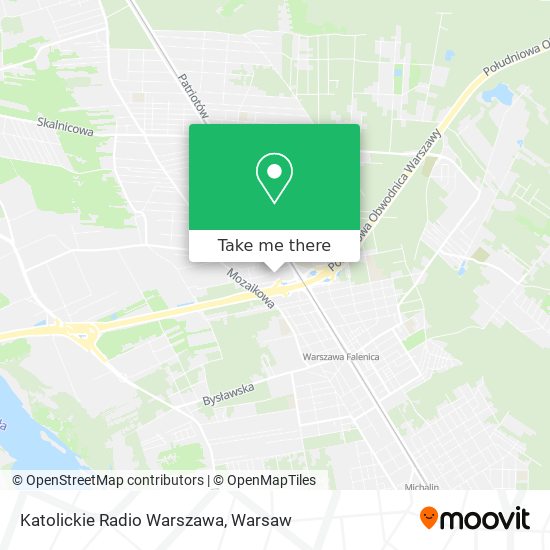 Katolickie Radio Warszawa map