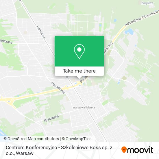 Centrum Konferencyjno - Szkoleniowe Boss sp. z o.o. map