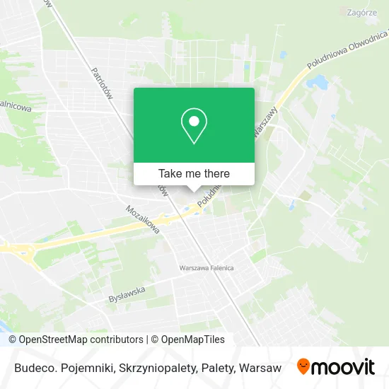 Budeco. Pojemniki, Skrzyniopalety, Palety map
