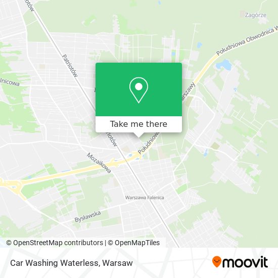 Car Washing Waterless map