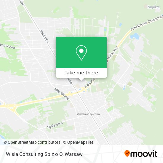 Wisla Consulting Sp z o O map