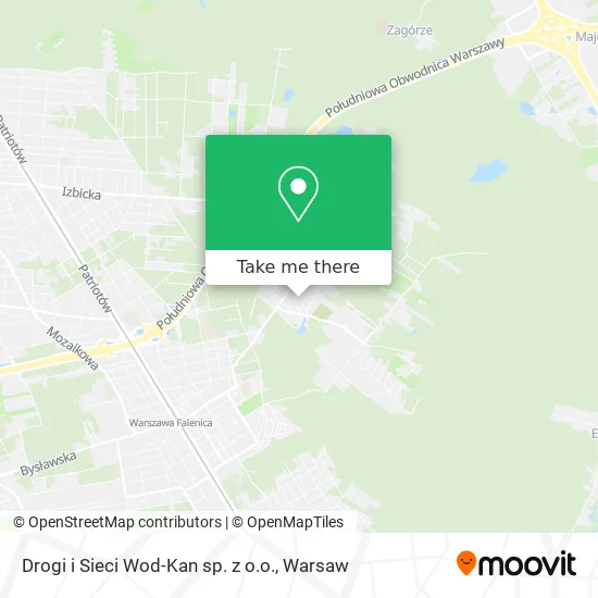 Карта Drogi i Sieci Wod-Kan sp. z o.o.