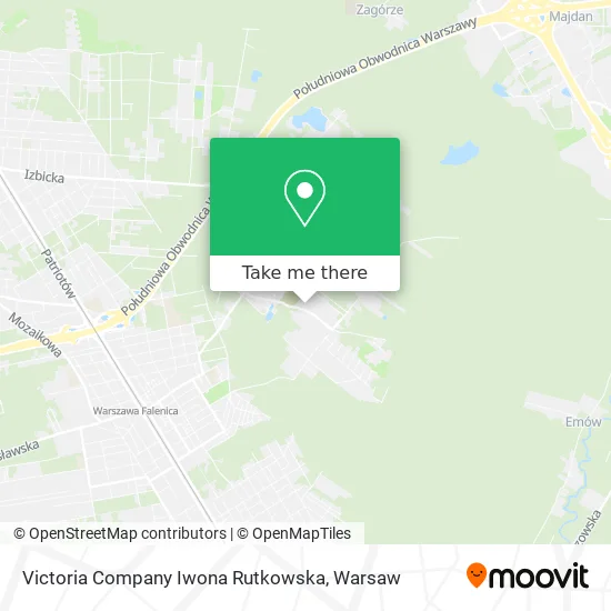 Victoria Company Iwona Rutkowska map
