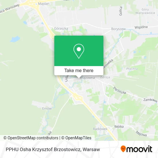 Карта PPHU Osha Krzysztof Brzostowicz