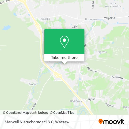 Marwell Nieruchomosci S C map