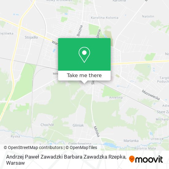 Andrzej Paweł Zawadzki Barbara Zawadzka Rzepka map