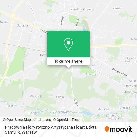 Pracownia Florystyczno Artystyczna Floart Edyta Samulik map