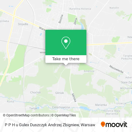 P P H u Gulex Duszczyk Andrzej Zbigniew map