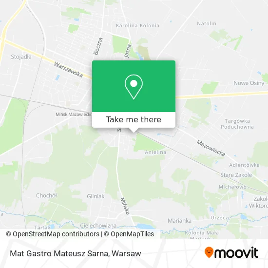 Mat Gastro Mateusz Sarna map