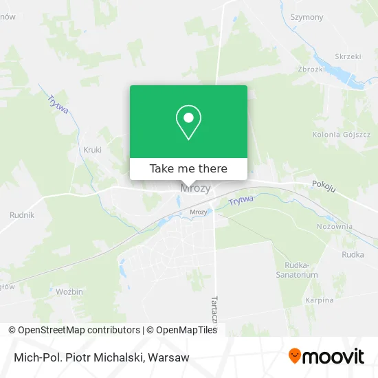 Mich-Pol. Piotr Michalski map