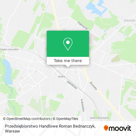 Przedsiębiorstwo Handlowe Roman Bednarczyk map