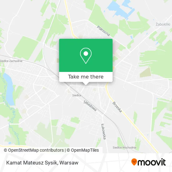 Kamat Mateusz Sysik map
