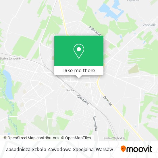 Zasadnicza Szkoła Zawodowa Specjalna map