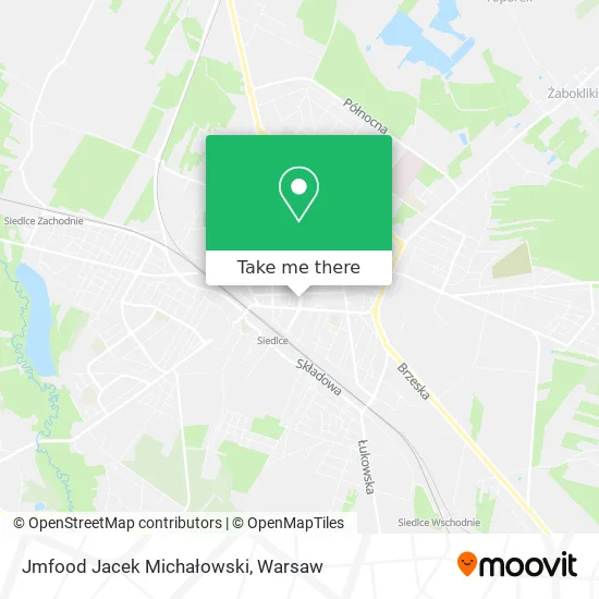 Jmfood Jacek Michałowski map