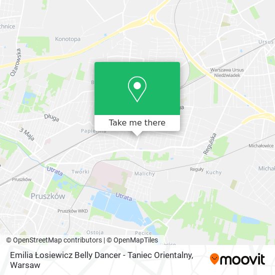 Emilia Łosiewicz Belly Dancer - Taniec Orientalny map