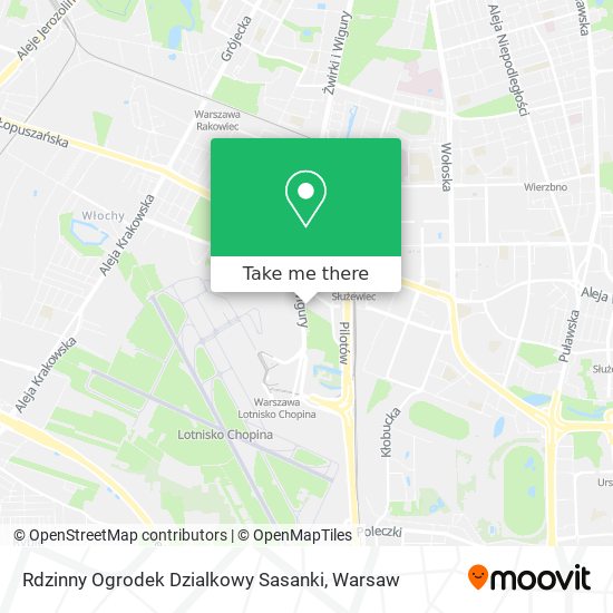 Rdzinny Ogrodek Dzialkowy Sasanki map