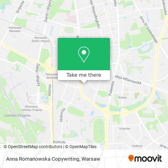 Anna Romanowska Copywriting map