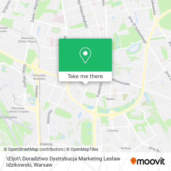 \Eljot\ Doradztwo Dystrybucja Marketing Lesław Idzikowski map