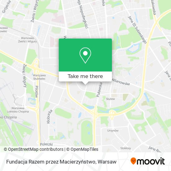 Fundacja Razem przez Macierzyństwo map