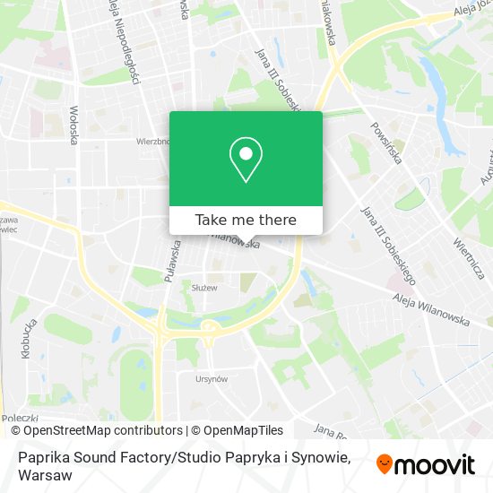 Paprika Sound Factory / Studio Papryka i Synowie map