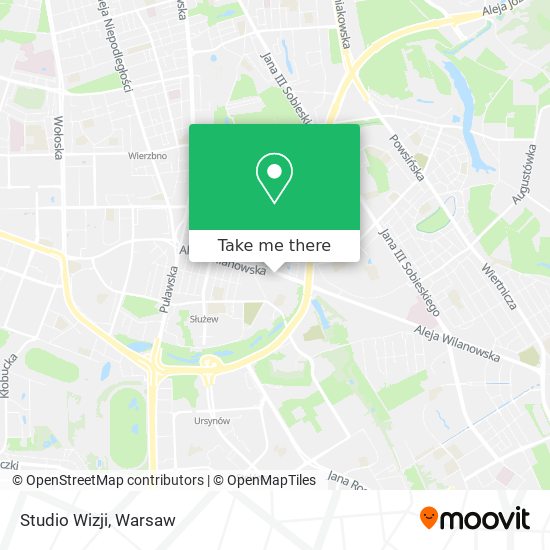 Studio Wizji map