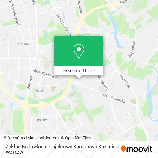 Карта Zakład Budowlano Projektowy Kuropatwa Kazimierz