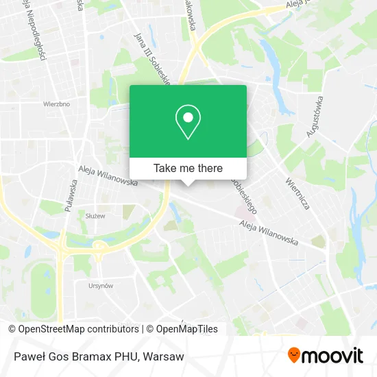 Paweł Gos Bramax PHU map