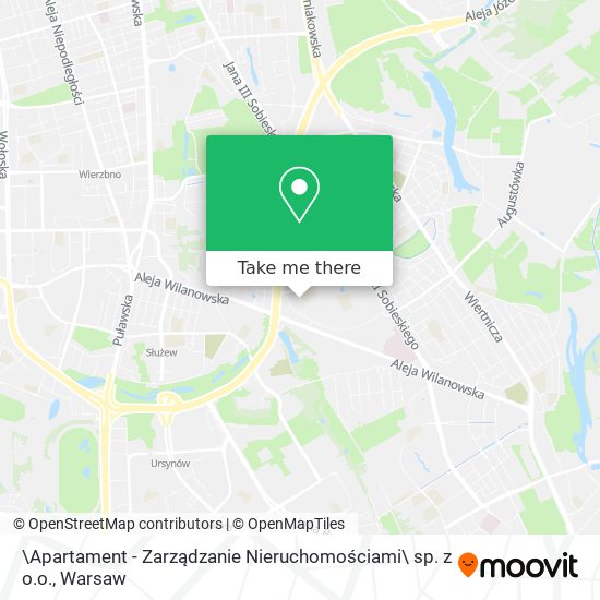 \Apartament - Zarządzanie Nieruchomościami\ sp. z o.o. map