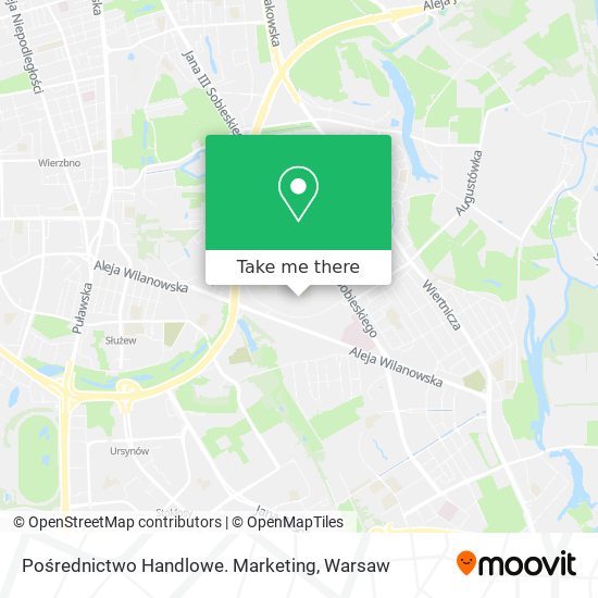 Pośrednictwo Handlowe. Marketing map