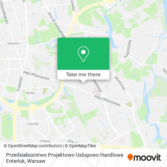 Przedsiebiorstwo Projektowo Uslugowo Handlowe Enterluk map