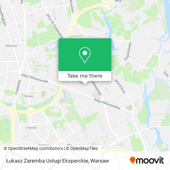 Łukasz Zaremba Usługi Eksperckie map