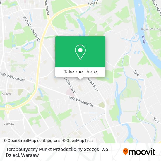 Terapeutyczny Punkt Przedszkolny Szczęśliwe Dzieci map