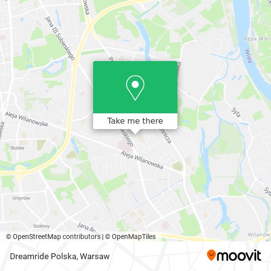 Dreamride Polska map