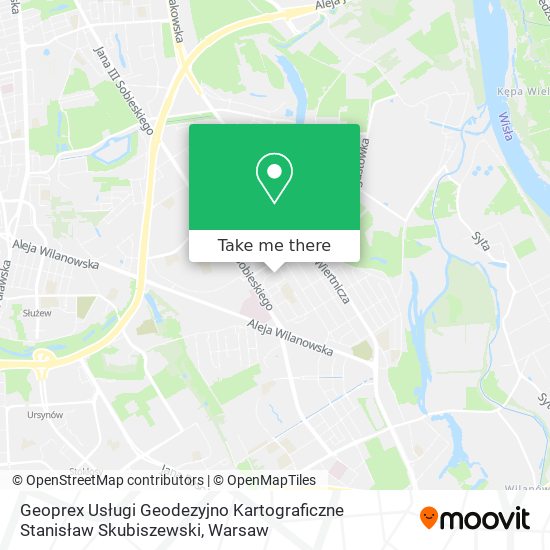 Geoprex Usługi Geodezyjno Kartograficzne Stanisław Skubiszewski map