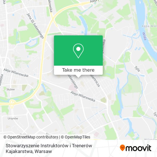 Stowarzyszenie Instruktorów i Trenerów Kajakarstwa map