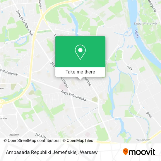 Ambasada Republiki Jemeńskiej map
