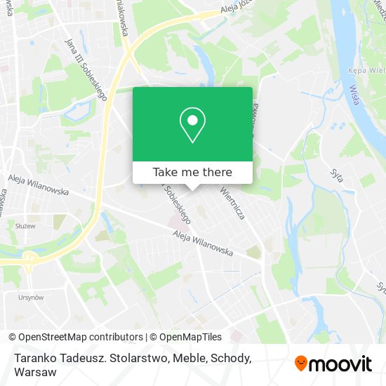 Taranko Tadeusz. Stolarstwo, Meble, Schody map