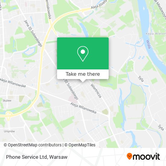 Phone Service Ltd map