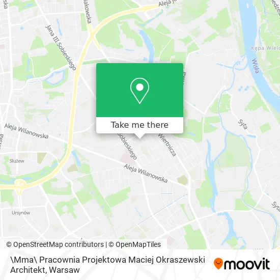 Карта \Mma\ Pracownia Projektowa Maciej Okraszewski Architekt