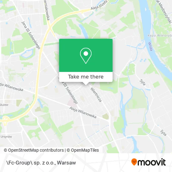 Карта \Fc-Group\ sp. z o.o.