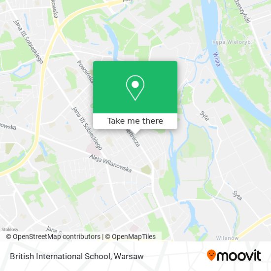 British International School map