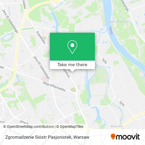 Карта Zgromadzenie Sióstr Pasjonistek