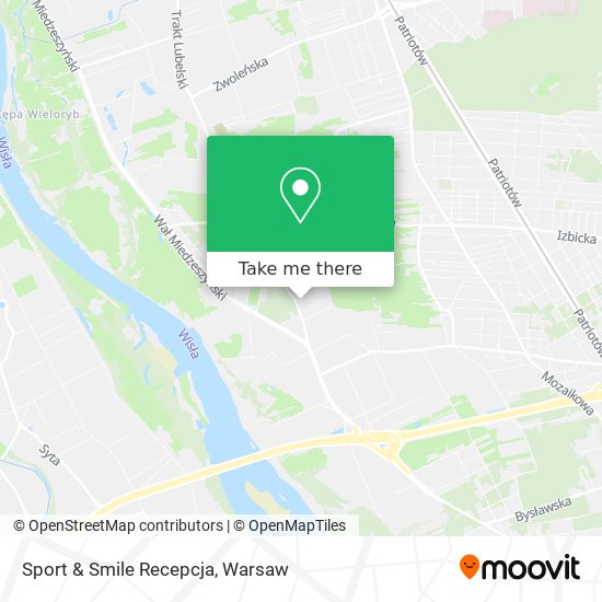 Sport & Smile Recepcja map