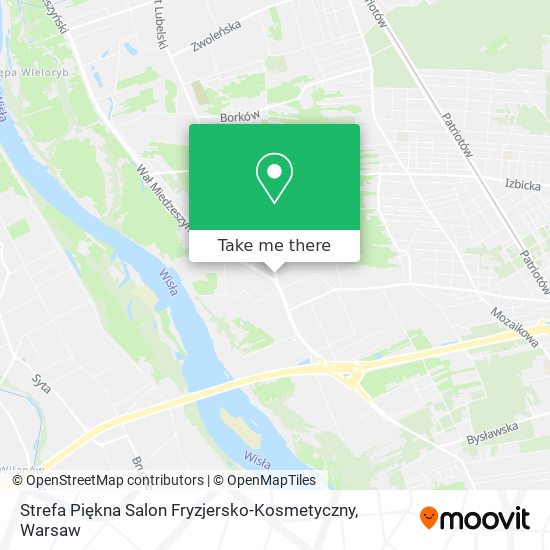 Strefa Piękna Salon Fryzjersko-Kosmetyczny map