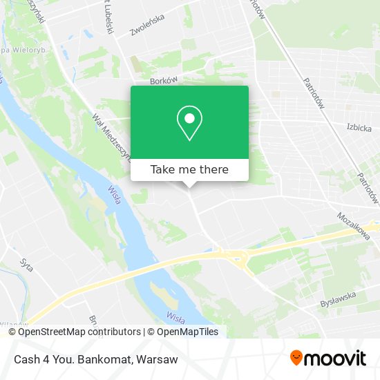 Cash 4 You. Bankomat map